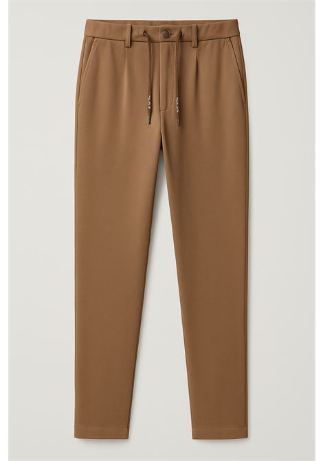 Pantaloni Uomo CIRCOLO 1901 con Pences in Piquet  Colore Mud CIRCOLO 1901 | Pantaloni | CN4663766